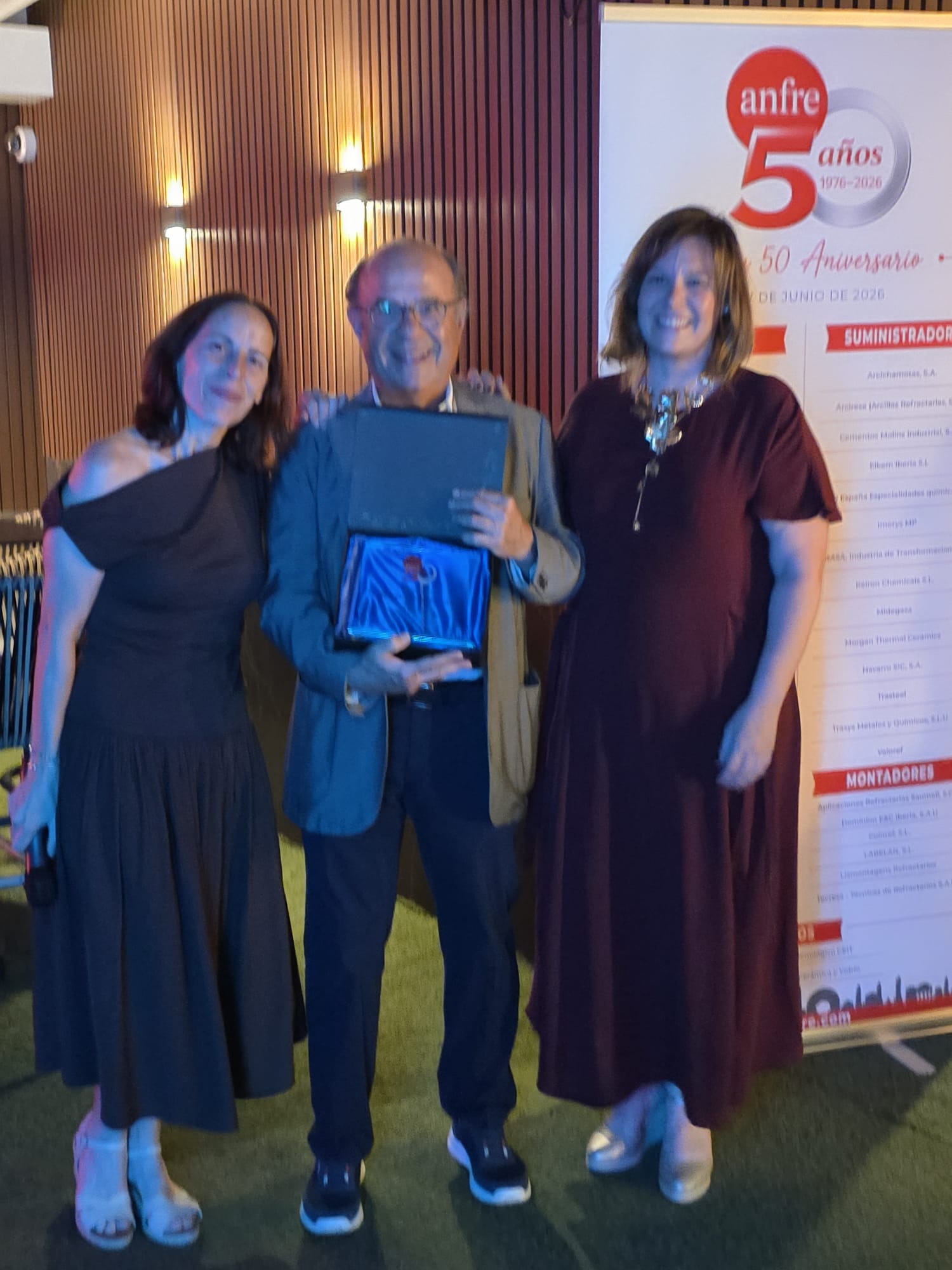 Celebración del 50 aniversario de ANFRE en Madrid