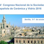LV Congreso de la Sociedad Española de Ceramica y Vidrio. Sevilla 5-7 octubre 2016